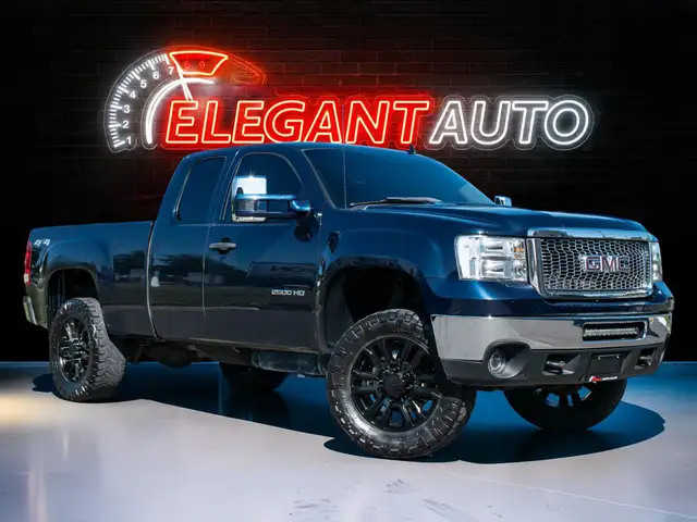 2011 GMC Sierra 2500HD WORK TRUCK|DIESEL|4WD|QUAD CAB BIG BOX|CL