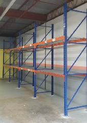 12' x 42' ,16' x 42' redirack end frames Uprights pallet racking - Photo 5