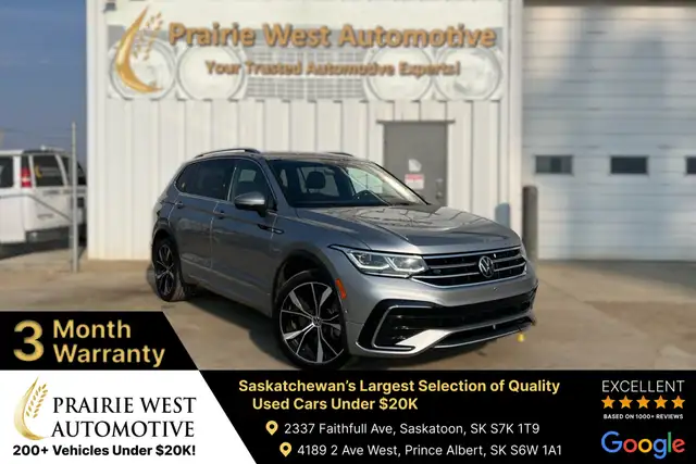 2022 Volkswagen Tiguan Highline R-Line 4MOTION | Command Start |