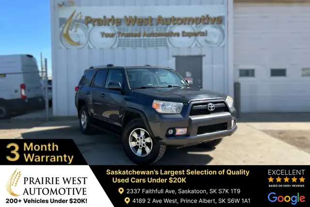 2013 Toyota 4Runner SR5 4WD | Remote Start | Sunroof