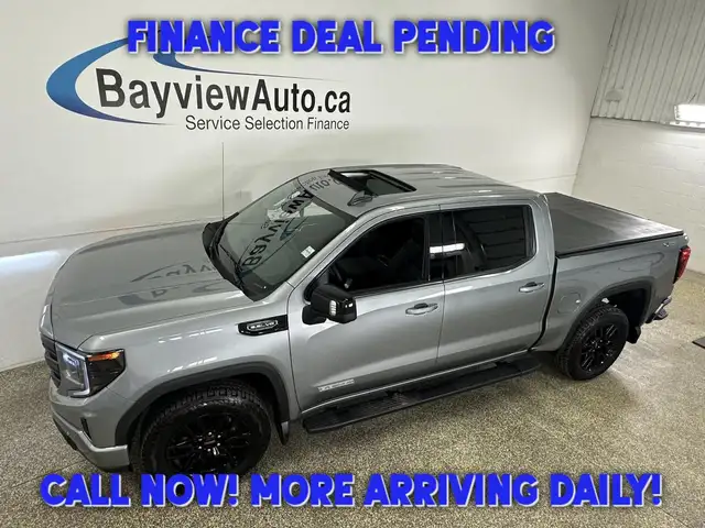 2025 GMC Sierra 1500 ELEVATION/5.3L V8/LEATHER/ROOF/LOCAL TRADE!