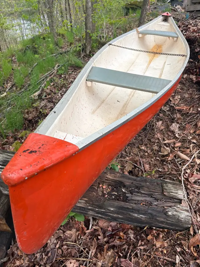 14ft fiberglass canoe for sale