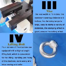 220V 60Hz 3 Phase Pipe Cutting Machine Metal Cutting 056264 - Photo 8