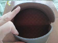 Vintage Gucci leather sunglasses case brown - Photo 5