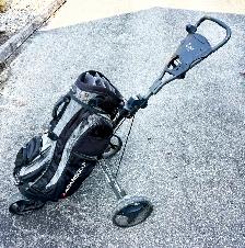 golf bag and pull cart - Photo 2