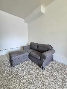 FREE DELIVERY Ikea Uppland Ektorp 2 Seater Loveseat Sofa Ottoman - Photo 2