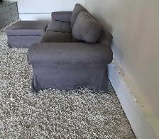 FREE DELIVERY Ikea Uppland Ektorp 2 Seater Loveseat Sofa Ottoman - Photo 4