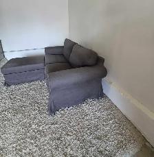 FREE DELIVERY Ikea Uppland Ektorp 2 Seater Loveseat Sofa Ottoman - Photo 5