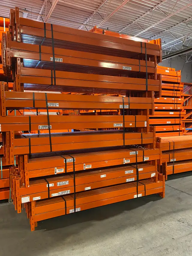 Used Redirack Beams 8' x 4' - Warehouse pallet racking