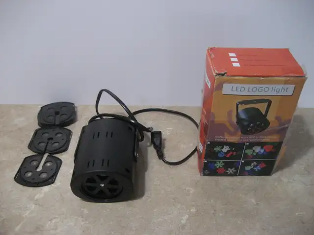 LED stage light with discs