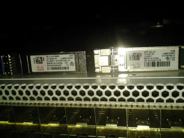 cisco SFP-10G-LR 10gb $25  GLC-LH-SMD $15 thousand of sfp  qsfp