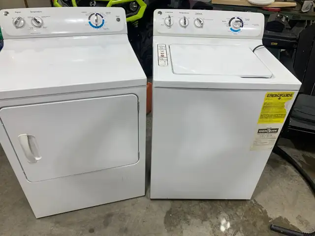 GE WASHER AND DRYER