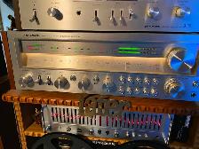 VINTAGE REALISTIC RECEIVER AND SPEAKERS: