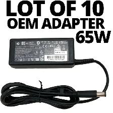 Lot of 100 Genuine HP 65W Power Adapter Big Pin