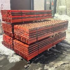 USED Teardrop Beams 12' x 6' for Pallet Racking warehouse rack - Photo 2