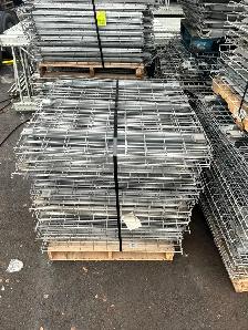 USED Wire Mesh Decking Deck 36' and 42' Deep for Pallet Racking - Photo 3