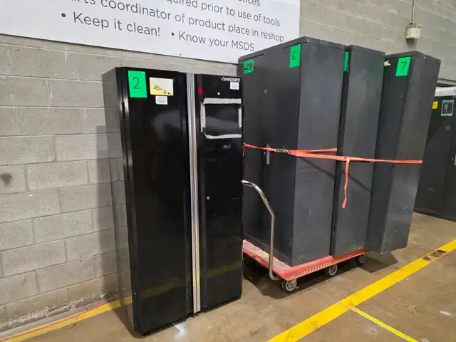 4 Heavy-Duty Garage/Tool Lockers – Husky & Uline – $1,000 4ALL!