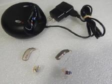 Hearing aid Set with Charger, Sanitized