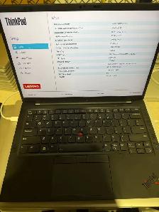 Lenovo X1 Carbon 9th Gen, Intel Core i7 11th Gen @ 3.00GHz, 16GB