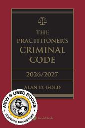 The Practitioner's Criminal Code 2026/2027 Edition 9780433542179