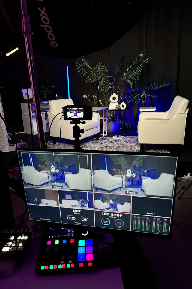 podcast studio