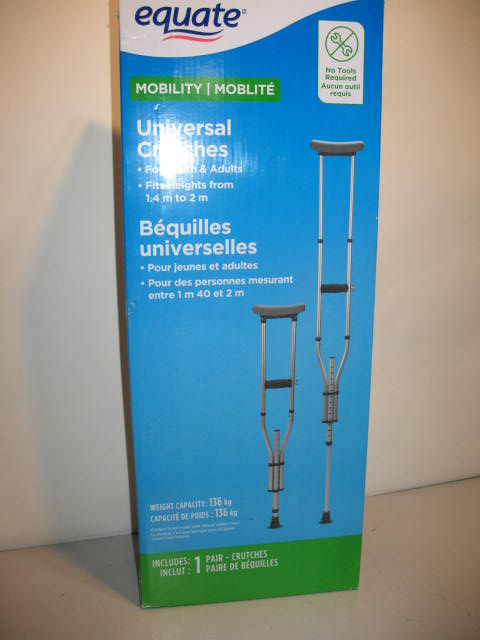 Universal Crutches, BRAND NEW