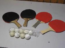 Ping Pong Set, 4 Paddles and 9 Balls - Photo 8