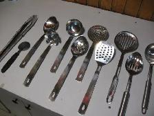 12 Piece Stainless Steel Kitchen Utensils Set, LIKE NEW - Photo 4