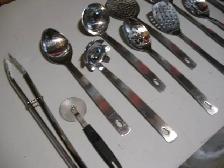 12 Piece Stainless Steel Kitchen Utensils Set, LIKE NEW - Photo 7