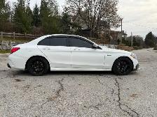 2017 Mercedes-Benz C43 white exterior with black interior - Photo 7