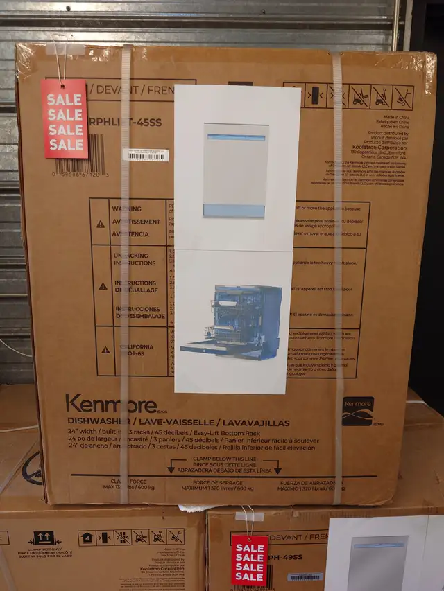 Kenmore '24' Stainless Steel Dishwasher on Sale‼️