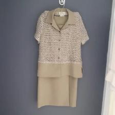 SETNEUF CHIC SELAINE DR PETIT FEM JUPE LONGUE HAUT VESTE: $15.00