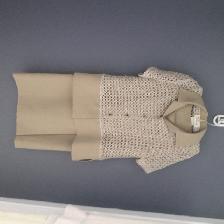 SETNEUF CHIC SELAINE DR PETIT FEM JUPE LONGUE HAUT VESTE: $15.00 - Photo 3