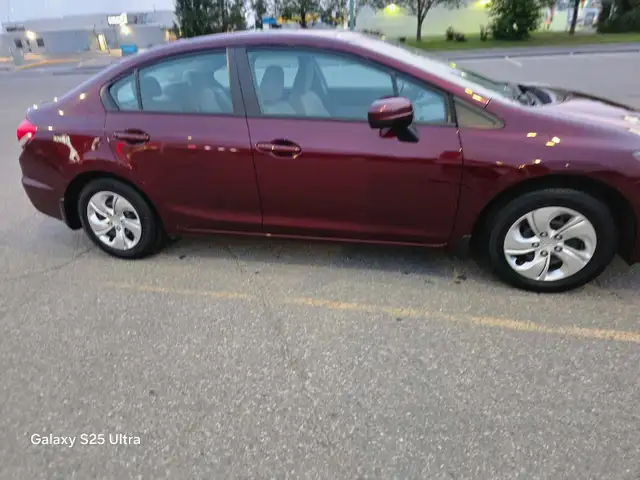 2014 honda civic sedan low mileage 63k kilometers