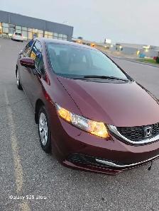 2014 honda civic sedan low mileage 63k kilometers - Photo 10