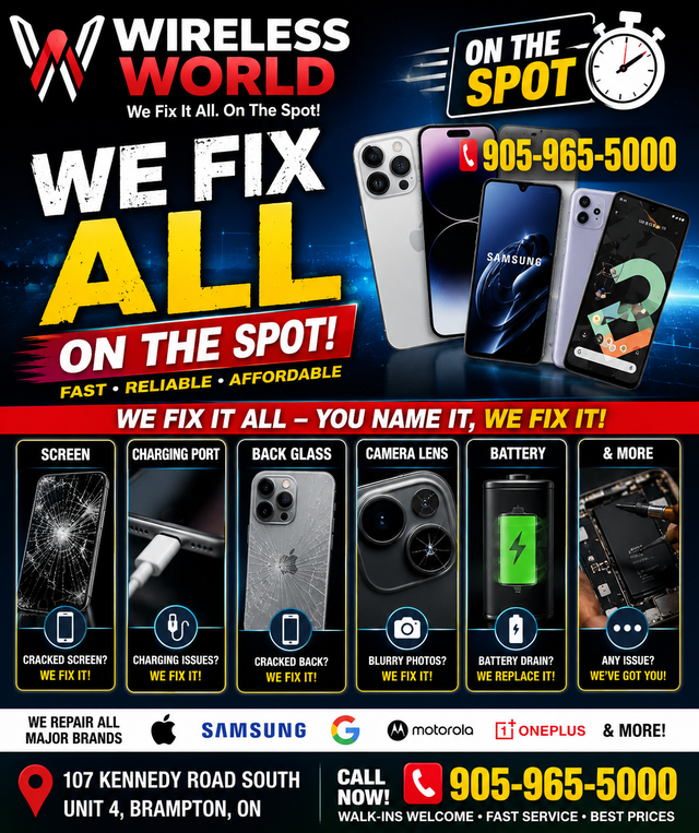 SAMSUNG/ IPHONE/ LG/ GOOGLE/ HUWAEIPHONE AND TABLE FIX ON THE