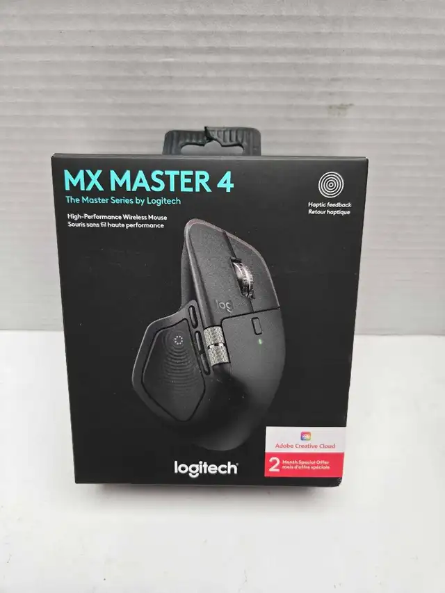 Logitech MX Master 4 Wireless High Performace Mouse NEW