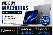 WE BUY MACBOOKS –  SELL IN STORE @ SCARBOROUGH & DOWNTOWN!