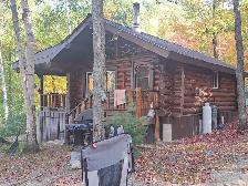 Camps for sale , One full scribe log and one Timber frame