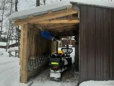 Camps for sale , One full scribe log and one Timber frame - Photo 9