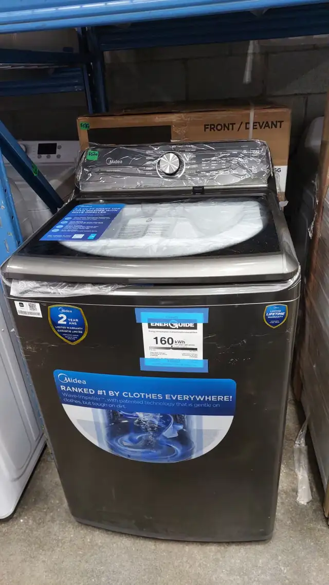 Midea 5.2 Cu ft Top Load Washer
