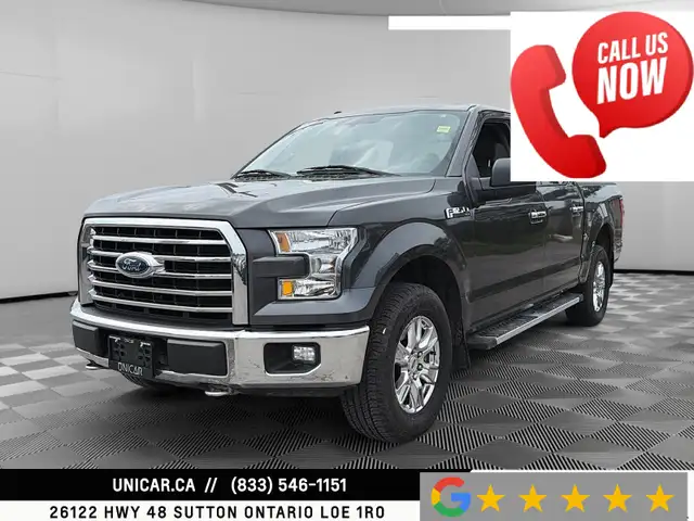 2017 Ford F-150 XLT w/ XTR Pckg / 5.0L V8 / 4WD / Crew Cab / 5.5