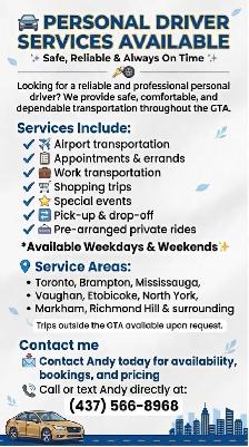 Personal Driver Available ! - Photo 4