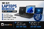WE BUY LAPTOPS – SELL IN STORE @ SCARBOROUGH & DOWNTOWN!