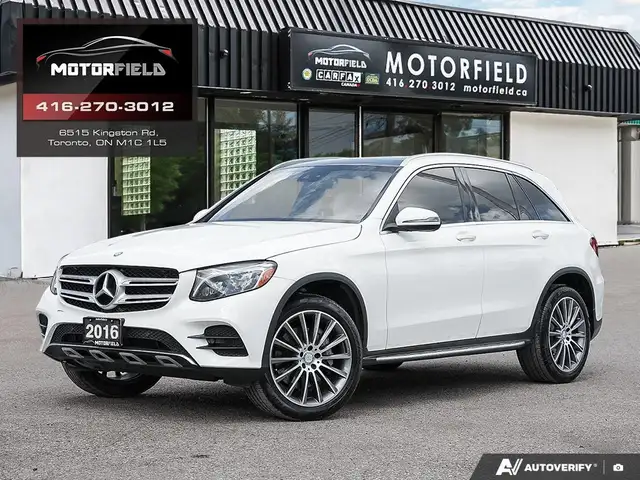 2016 Mercedes-Benz GLC 300 4MATIC Premium Plus PKG One Owner