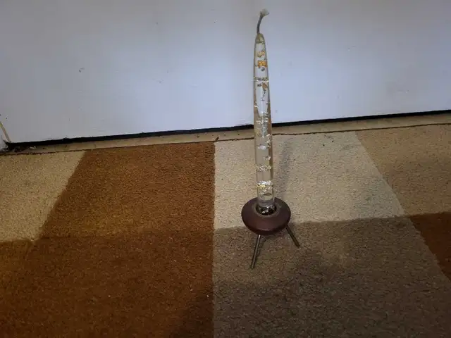 TEAK CANDLE (SOLID TEAK BASE)