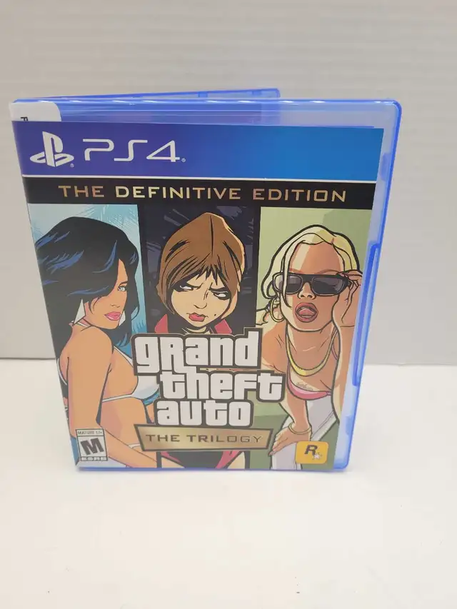 Grand Theft Auto The Trilogy PS4 Game