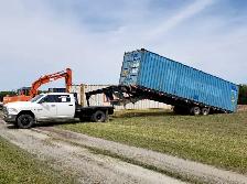 Shipping Containers for Sale in Alberta. Calgary Yard - Photo 5