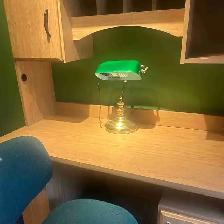 desk and chair