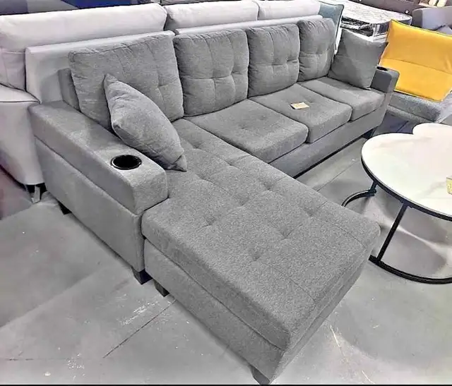 Durable Fabric 4 Seater Sofa - Clearance Sale   Free Delivery